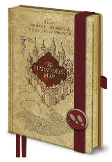 Harry Potter - Marauders Map - Slider Notebook