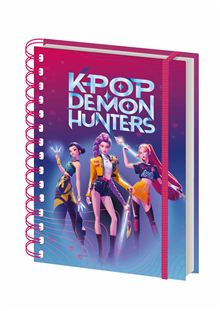 KPop Demon Hunters - Honmoon - A5 Wiro Notebook