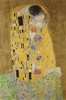Gustav Klimt - The Kiss - Reg Poster