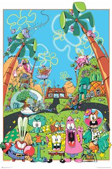SpongeBob – Party - Reg Poster