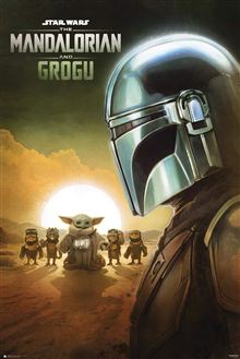 The Mandalorian and Grogu - Sunset - Reg poster