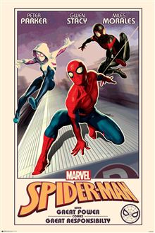 Spider-Man - Great Power - Reg Poster