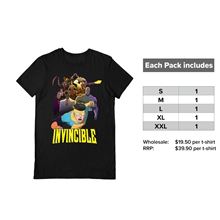 Invincible - Montage - T-Shirt Mixed Size Pack 5