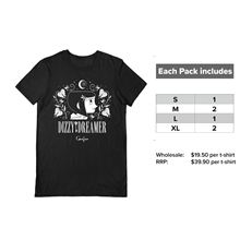 Coraline - Dizzy Dreamer - T-Shirt Mixed Size Pack 6