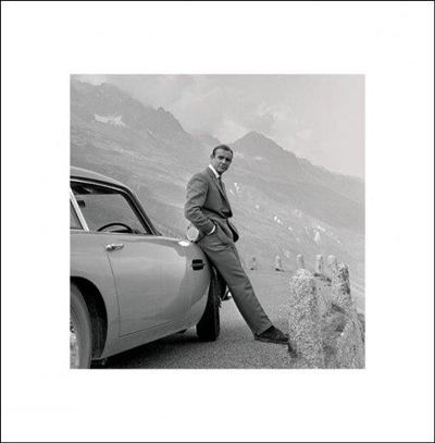 James Bond -  Connery & Aston Martin